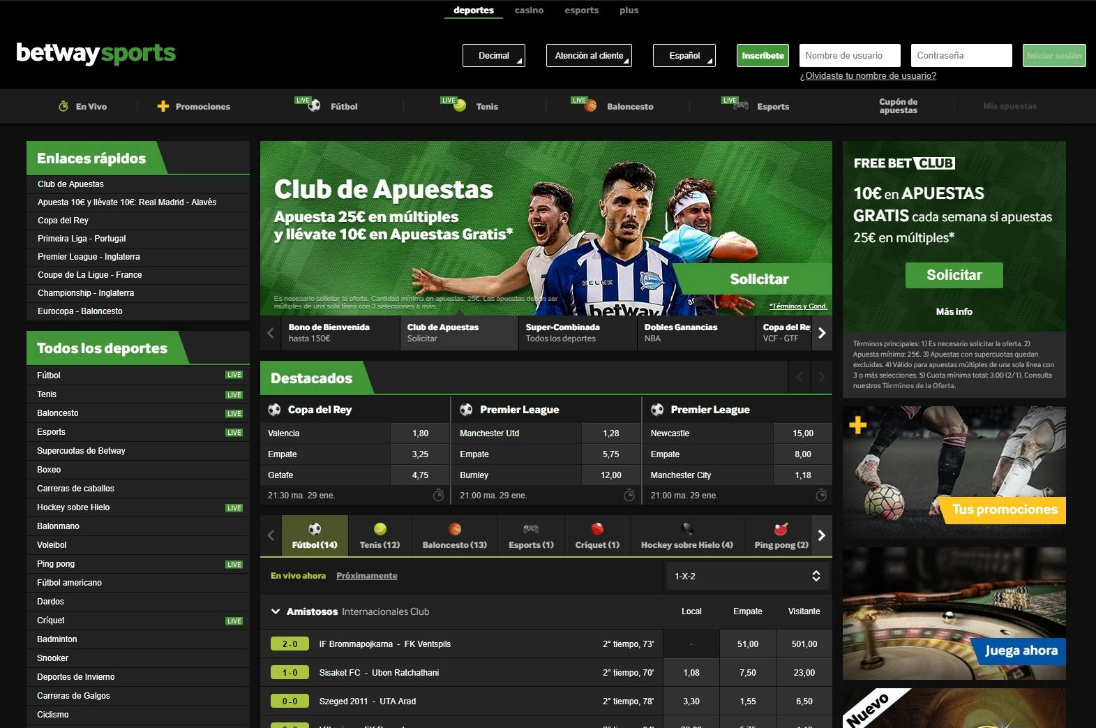 Plan básico en CLP para pronósticos en directo
